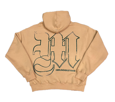 Authentic Hoodie Tan – Premium Streetwear Pullover Hoodie for Men & Women | Heavyweight Cotton Fleece | Oversized Casual Sweatshirt