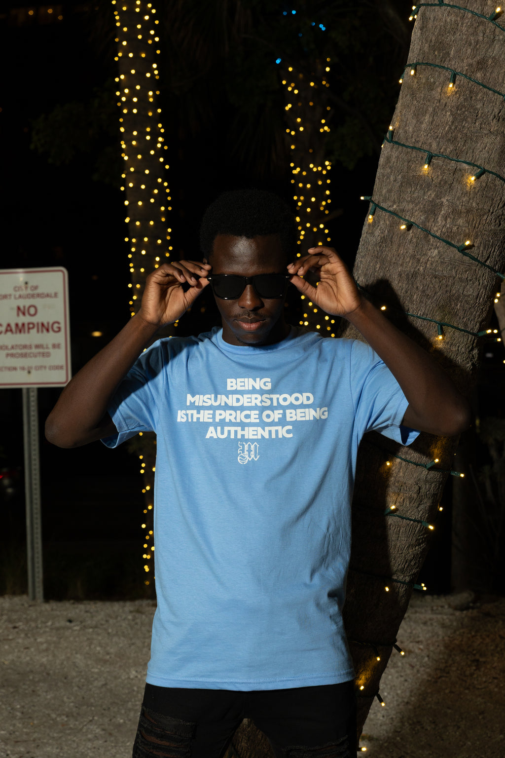 Authentic Tee Blue