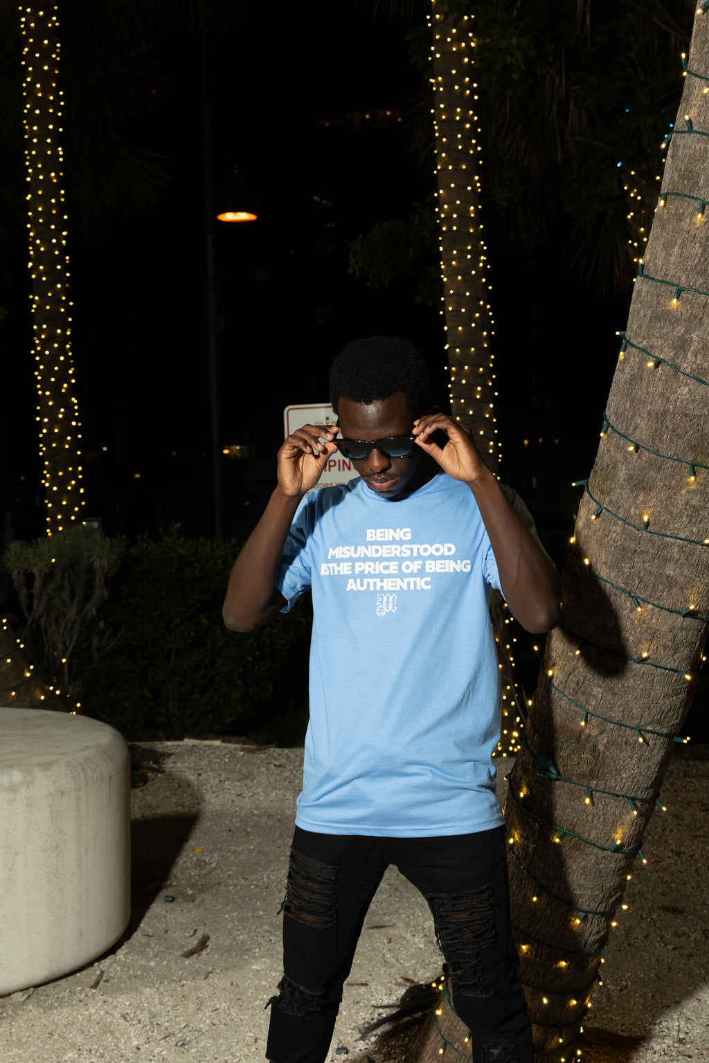 Authentic Tee Blue