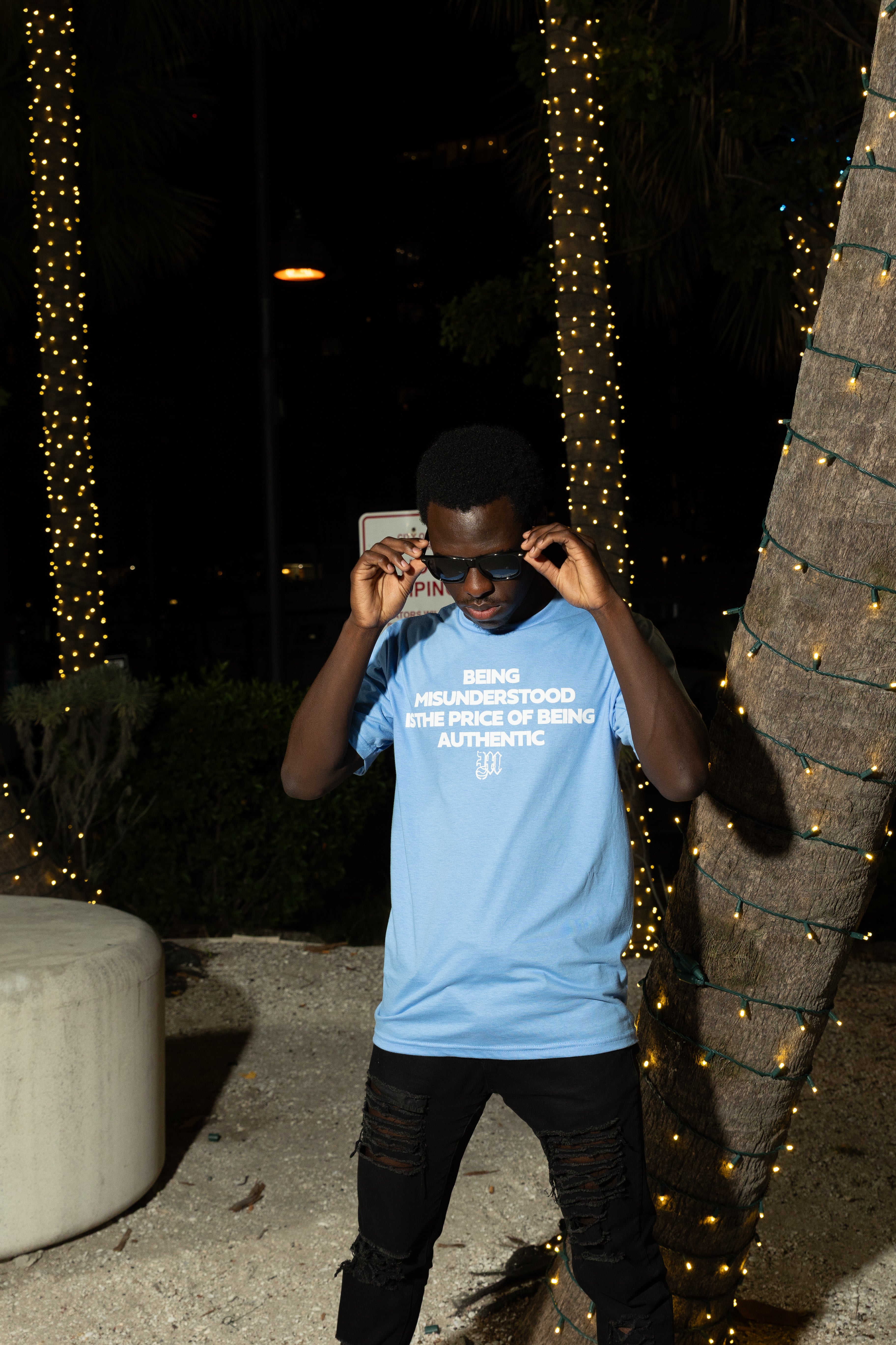 Authentic Tee Blue