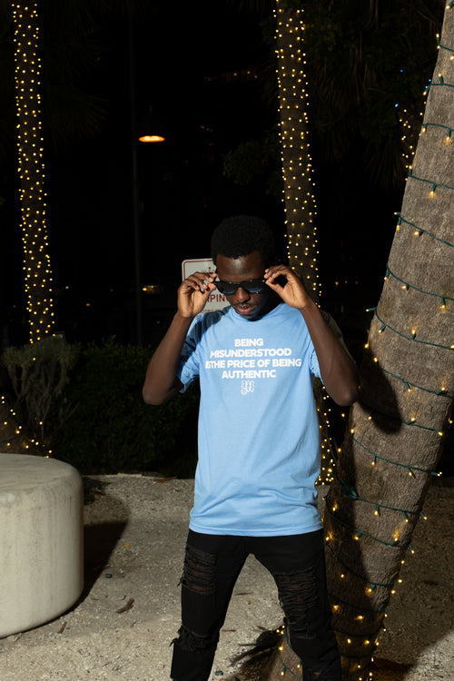 Authentic Tee Blue