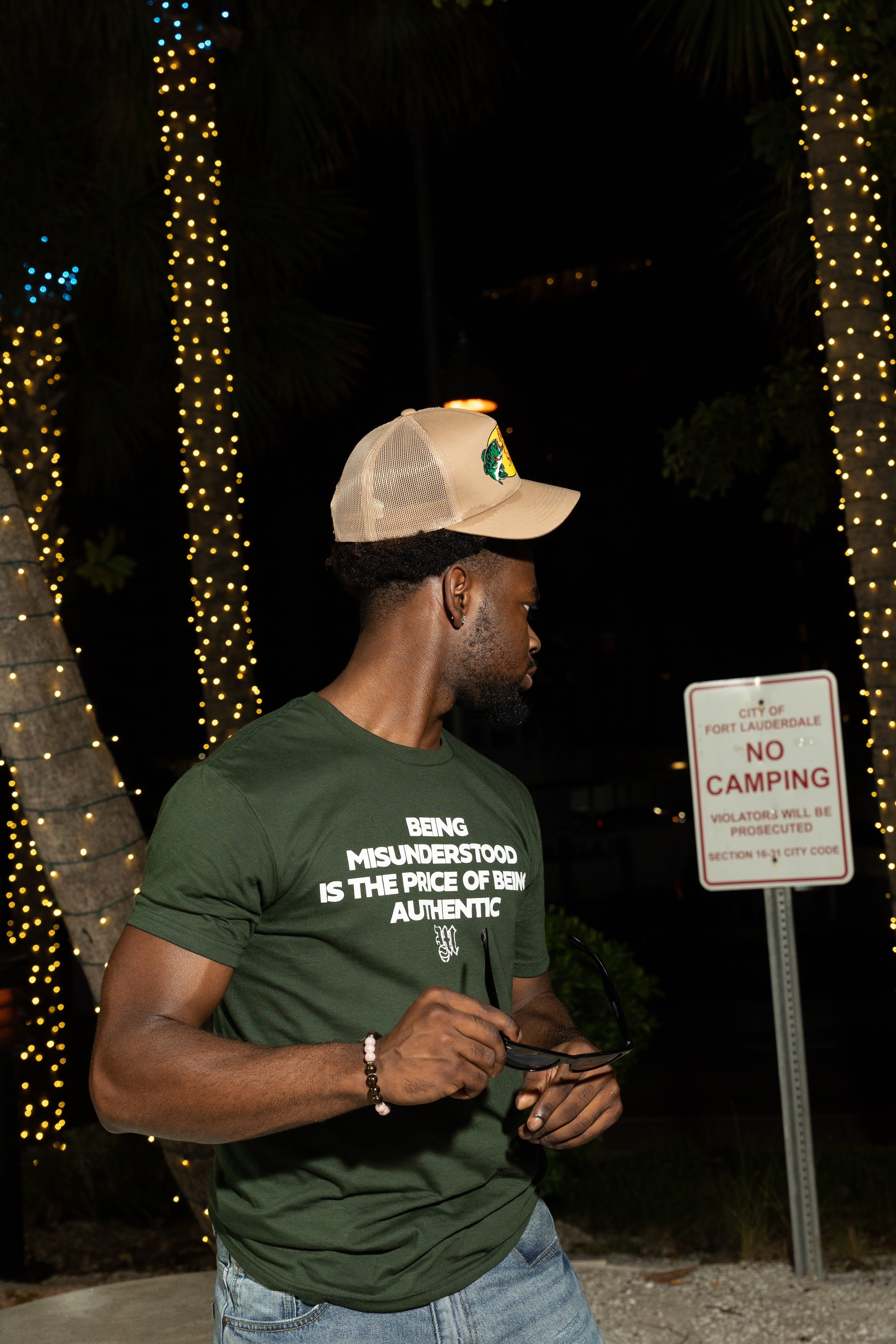Authentic Tee Forest Green