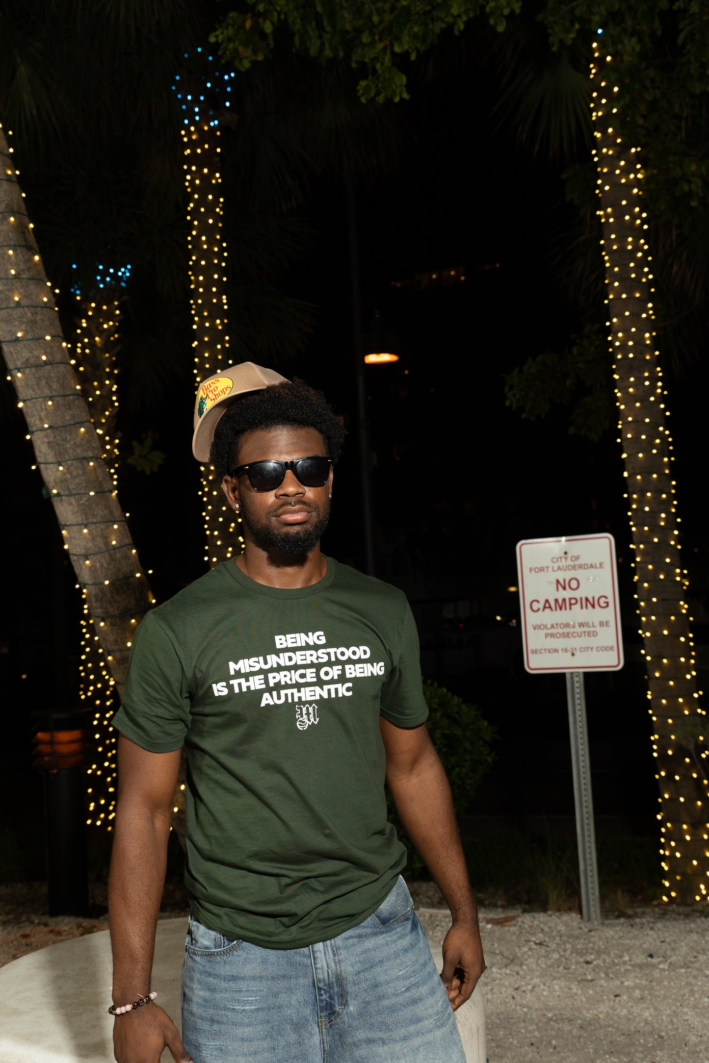 Authentic Tee Forest Green