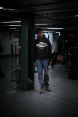 Authentic Hoodie Black – Premium Streetwear Pullover Hoodie for Men & Women, Heavyweight Cotton Fleece Sweatshirt