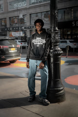 Authentic Hoodie Black – Premium Streetwear Pullover Hoodie for Men & Women, Heavyweight Cotton Fleece Sweatshirt