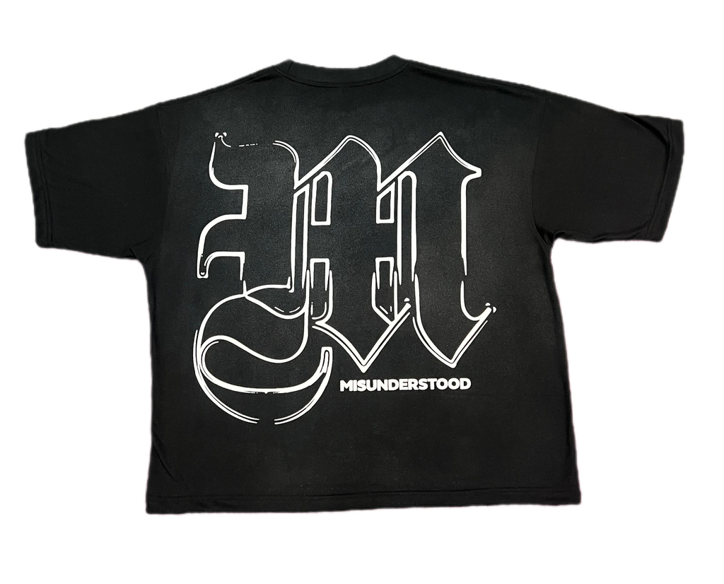 Authentic Tee Black (No Acid Wash)