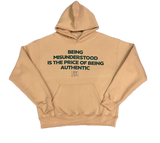Authentic Hoodie Tan – Premium Streetwear Pullover Hoodie for Men & Women | Heavyweight Cotton Fleece | Oversized Casual Sweatshirt